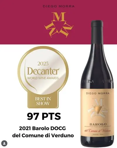 Barolo del Comune di Verduno Diego Morra