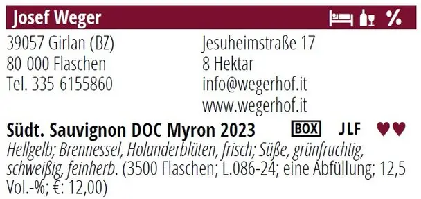 Merum Sauvignon Blanc MYRON Merum Sauvignon Blanc MYRON