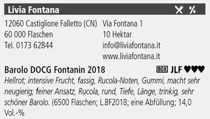 Livia Fontana Barolo Fontanin